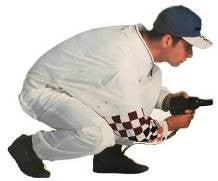 Motorsport Display Aufsteller, Rennsport, Figur, Mechaniker – 2