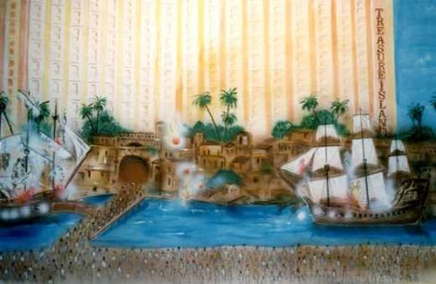 Hotel Tresure Island Kulisse, Las Vegas, USA, Amerika, Casino – 2