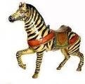 Karussell Zebra - Dekoration - Tier - Aktion - Attraktion - Event - Zoo - Kirmes – 2