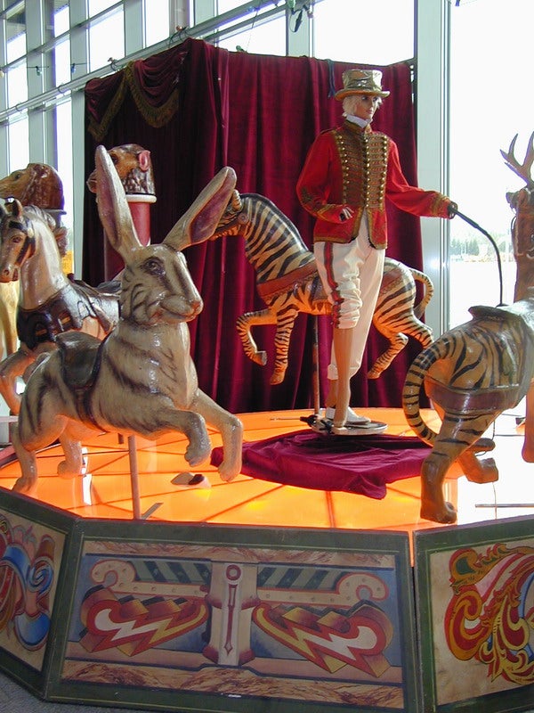 Karussell Hase - Dekoration - Tier - Aktion - Attraktion - Event - Zoo - Kirmes – 2