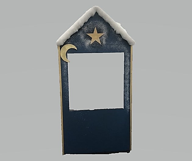 Weihnachtsmarkthütte, Weihnachtsmarktbude, Verkaufshütte, Verkaufsstand, Hütte, Buffet – 2
