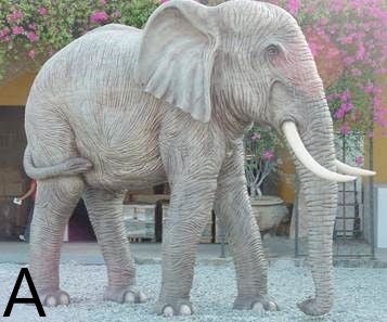 Elefant Figur, Afrika, Tier, Wildtier, Savanne, Tierfigur – 3