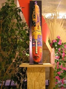 Afrikanische Masken, Afrika, Regentanz – 3