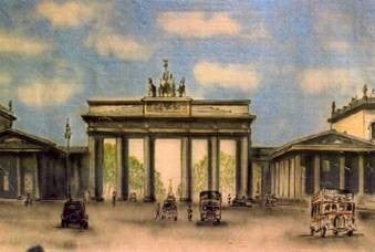 Brandenburger Tor Kulisse, Berlin, Stadt – 2