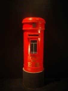 Englischer Briefkasten,Postkasten, Post, England, London, Brief – 2