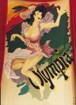 Cabaret - Olympia Plakat - Kulisse, Frankreich, Paris, Staffelei – 2