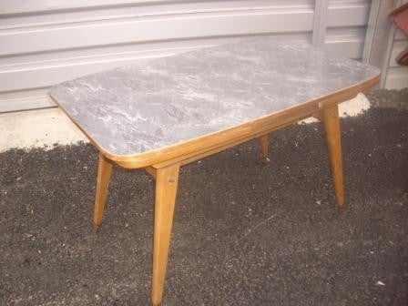 50er Jahre Couchtisch, Möbel, Tisch, Wohnzimmer