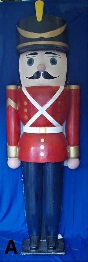 Nussknacker Figur, Weihnachten, Weihnachtsmann, Nüsse, Weihnachtsfiguren, 3D – 2