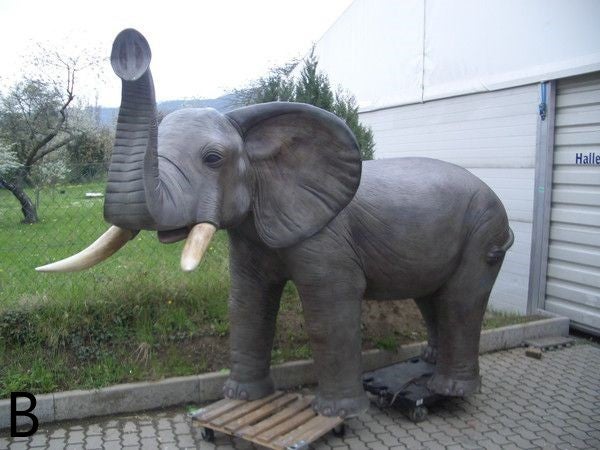 Elefant Figur, Afrika, Tier, Wildtier, Savanne, Tierfigur – 4