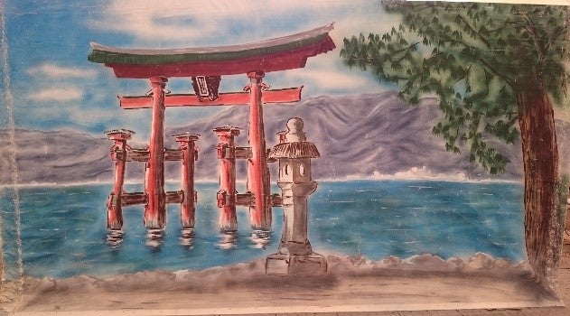 Kulisse China - Torij - Asien - Dekoration - Japan - Event