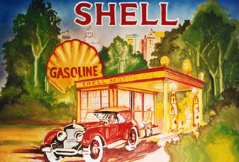 Shell Gasoline - Kulisse – 2