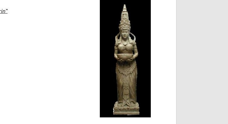 Indische Tempeltänzerin - Indien - Event - Dekoration - Tempel - Figur – 2