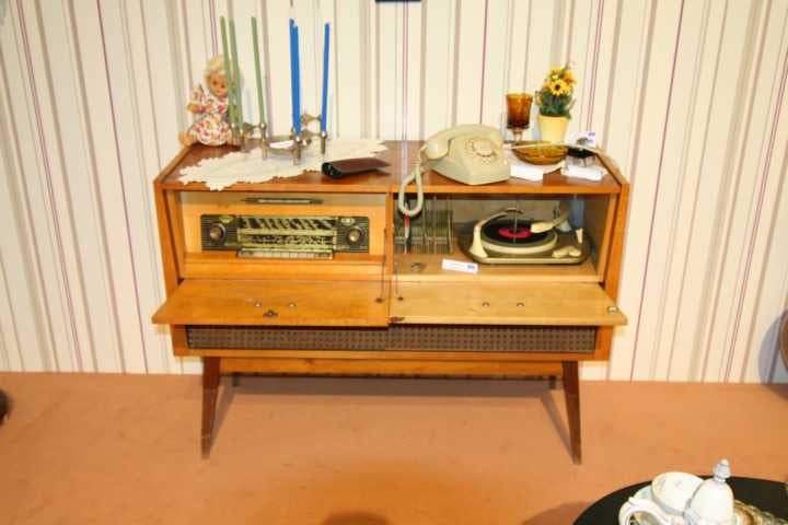 Radio, Fernseher, 50er & 60er Jahre, Antik, Television