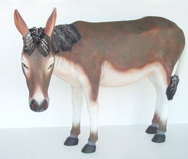 Esel Figur, Packesel, Nutztier, Tier, Bauernhof