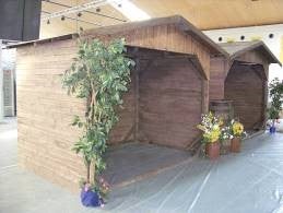 Berghütte Buffetstand, Buffet, Verkaufsstand, Stand, Marktstand