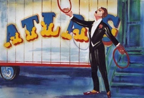 Zirkus Jongleur Kulisse, Circus, Clown, Zirkuszelt – 2