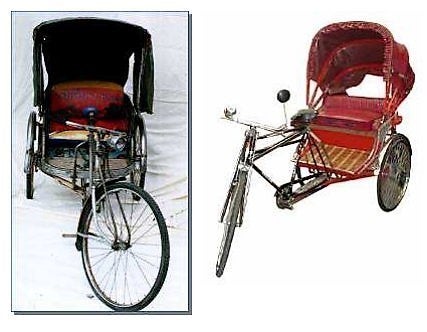 Rikscha, Fahrrad, China, Original, Nostalgisch, Japan, Event, Dekoration – 2