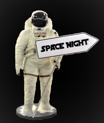 Figur Astronaut - Weltraum - Weltall - All - Galaxie - Dekoration - Event – 2