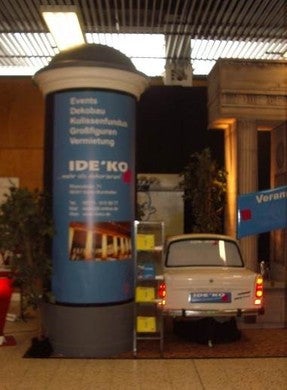 Litfaßsäule, Säule, Reklame, Werbung, Litfaß – 3