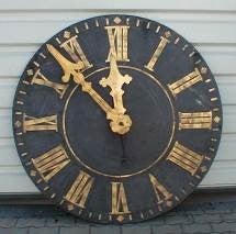 Ziffernblatt, Turmuhr, Uhr, Kirchuhr, Kirchturmuhr