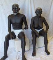 Afrika Figuren, Eingeborene, afrikanisch, Wüste, Figur – 2