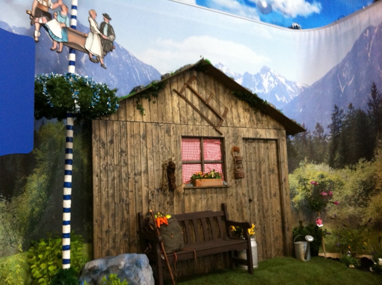 Almhütten, Ski, Skihütte, Berghütte, Kulisse – 2