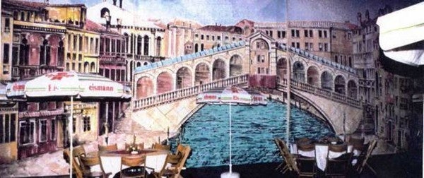 Rialtobrücke - Kulisse, Brücke, Venedig, Italien