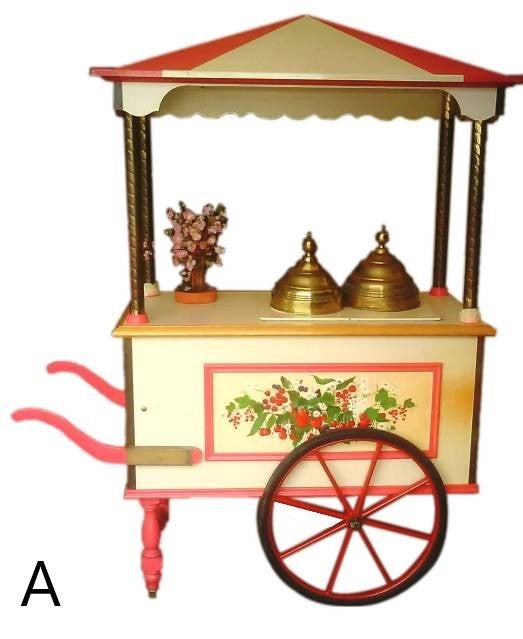 Nostalgischer Eiswagen, Eis, Antik, Eiswagen – 2