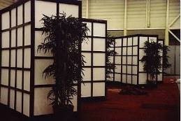 Paravent - chinesisch - China - Asien - Japan - Abgrenzung - Event - Dekoration – 2