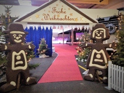 Weihnachten, Weihnachtsmarkt -Eingang , Weihnachten, Event - Dekoration
