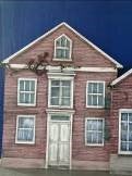 Backsteinhausfassade Kulissen, Hausfassade,Haus, Fassade – 2