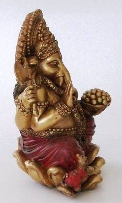 Indische Gottheiten, Tischfiguren, Indien, Gottheit, Ganesha, Vasudhara, Figuren – 4