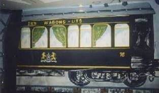 Zug, Zugwagen Abteil - Kulisse – 2