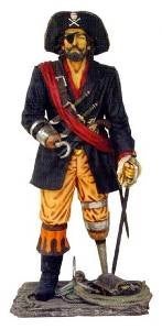 Pirat Figur, Kapitän, Schiff, Seeräuber, Piraterie, Piraten – 2