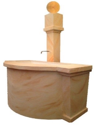 Brunnen, Dorfbrunnen, Holzbrunnen, Tränke, Alpen, Berge, Event, Dekoration – 2
