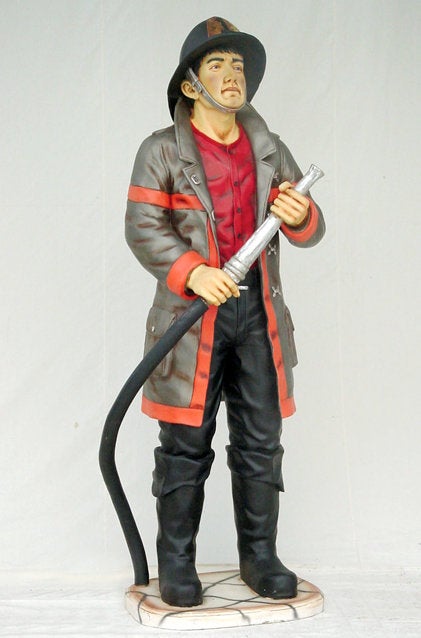 Feuerwehrmann Figur, Feuerwehr, Feuerwehrwagen