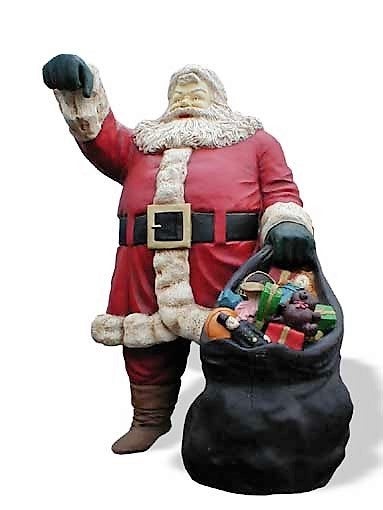 Weihnachtsmann - Figur, Weihnachten, Weihnachtszeit, Adventszeit – 2
