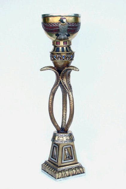 Ägypten Kelch, Pharao, Pyramide, Feuerschale, Sphinx
