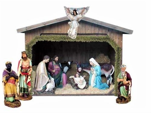 Weihnachten, Krippe - Weihnachtskrippe - Weihnachten, Dekoration