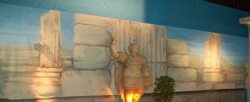 Antike griechische Säulen Kulisse, Griechenland, Tempel, Säule