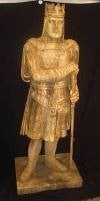 König Arthus Figur, Excalibur, England, König, Königlich