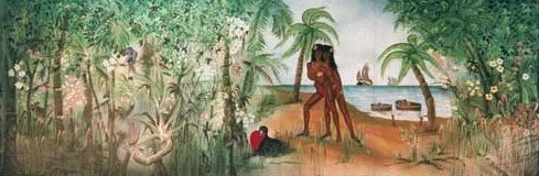 Strand - Kullisse, Brasilien, Karibik, Frauen, Palmen, Südamerika – 2