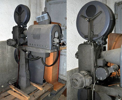 Filmvorführprojektor, Film, nostalgisch, Projektor, Filmprojektor 20er Jahre, Kino Projektor – 3