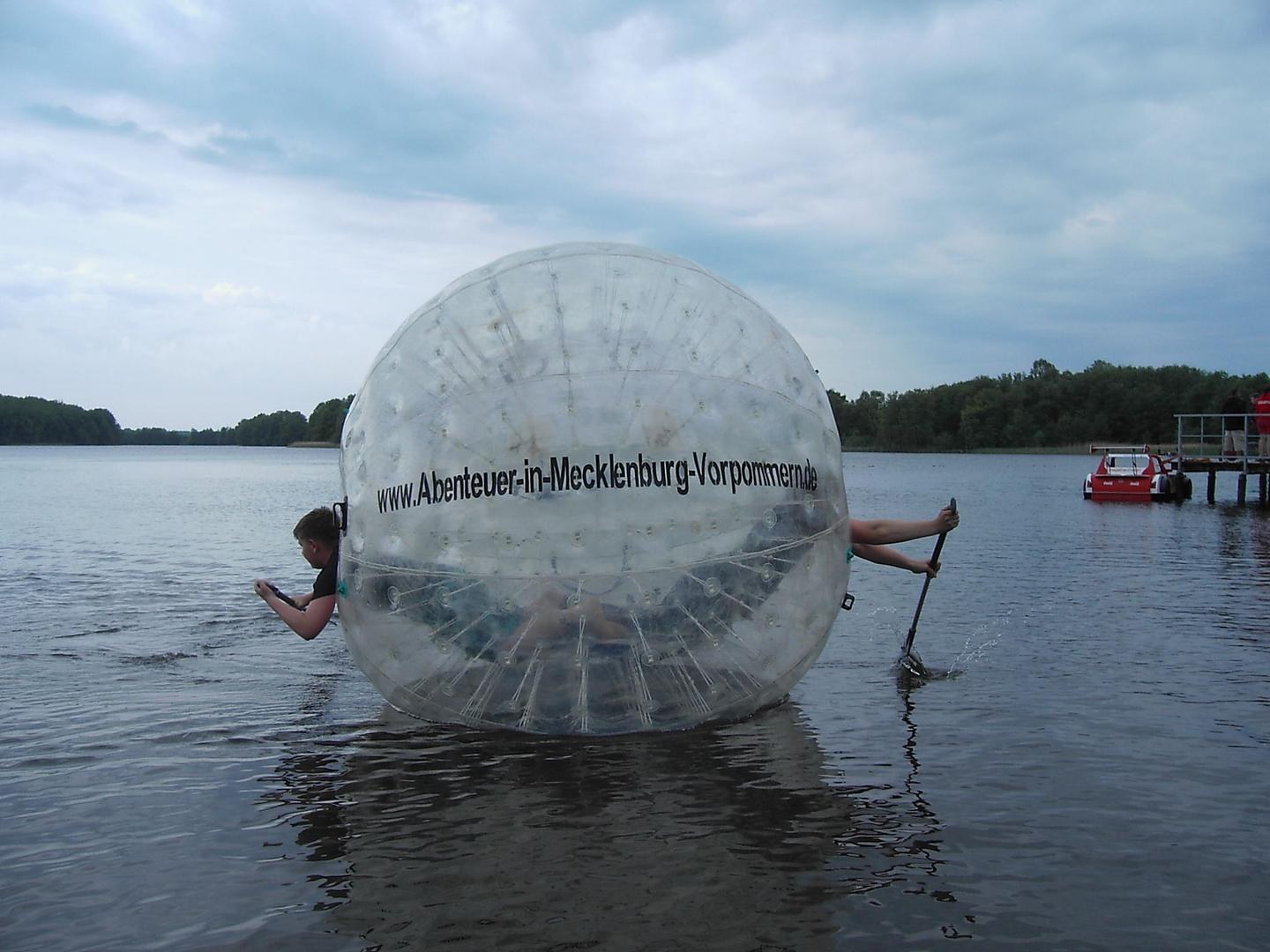 Zorbing, Zorb, Zorbball, Ultraball inkl. Anlieferung + Betreuung mieten in Lübz – 2