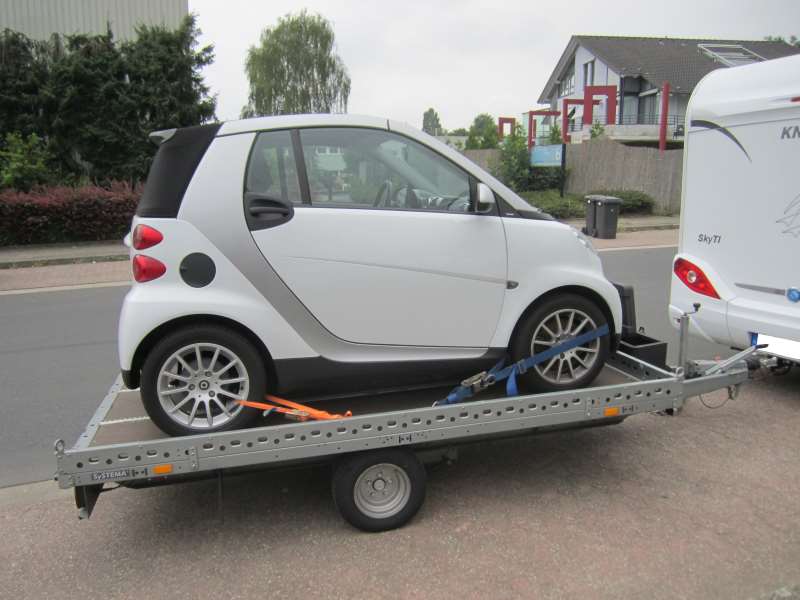 Kleinwagentransportanhänger / PKW-Anhänger / Autoanhänger / Motorradtransporter – 3
