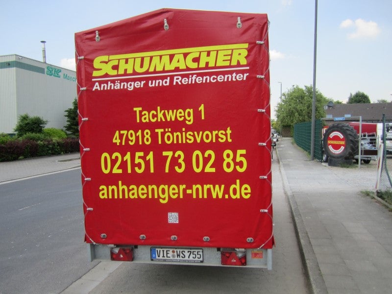 Planen Anhänger / Umzugsanhänger / PKW Anhänger, 2700 kg – 4