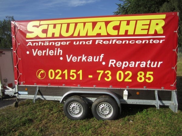Anhänger / Planenanhänger / Umzugsanhänger / PKW Anhänger - 2700 KG – 3