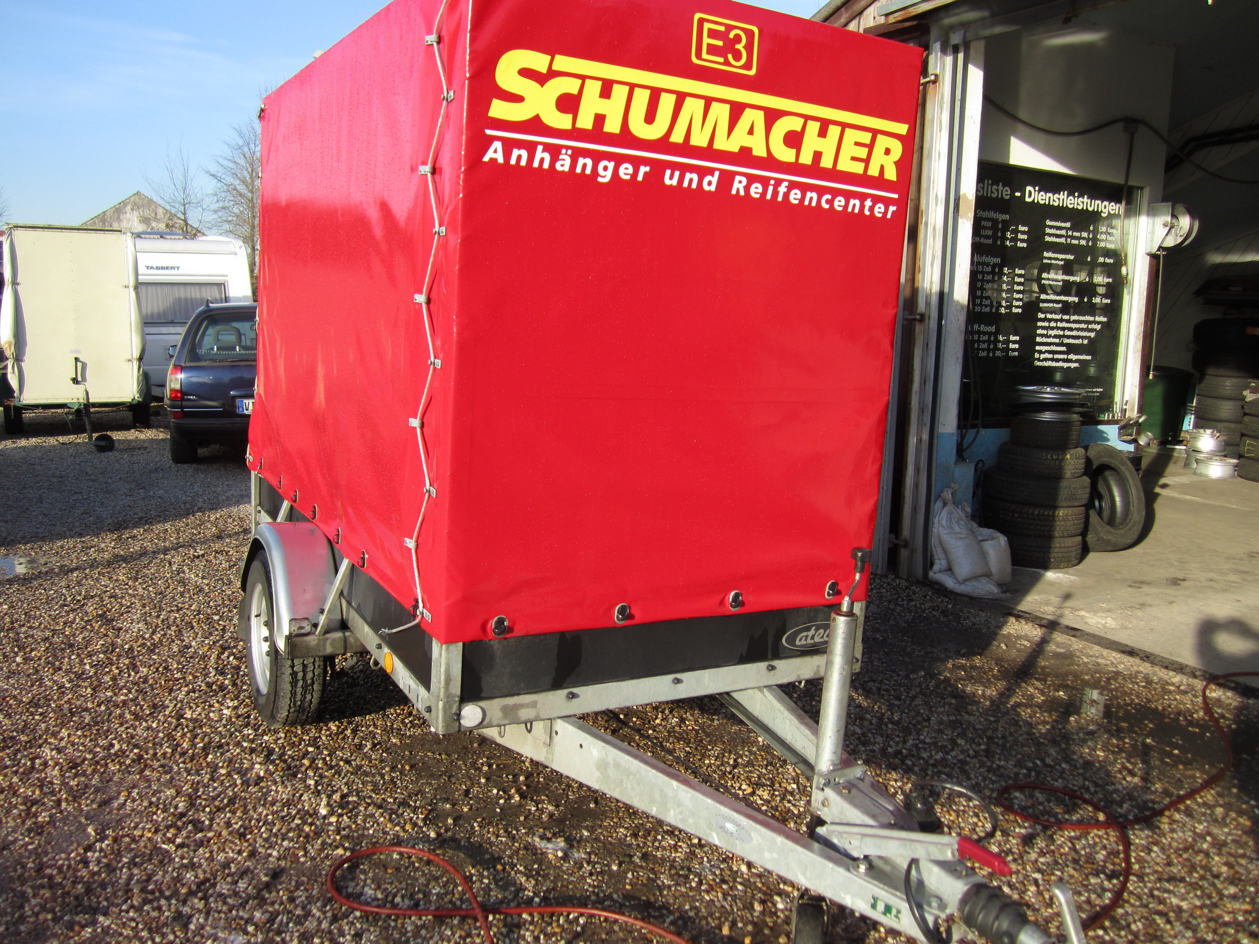 Planenanhänger / Umzugsanhänger / PKW Anhänger, 1350 kg – 3