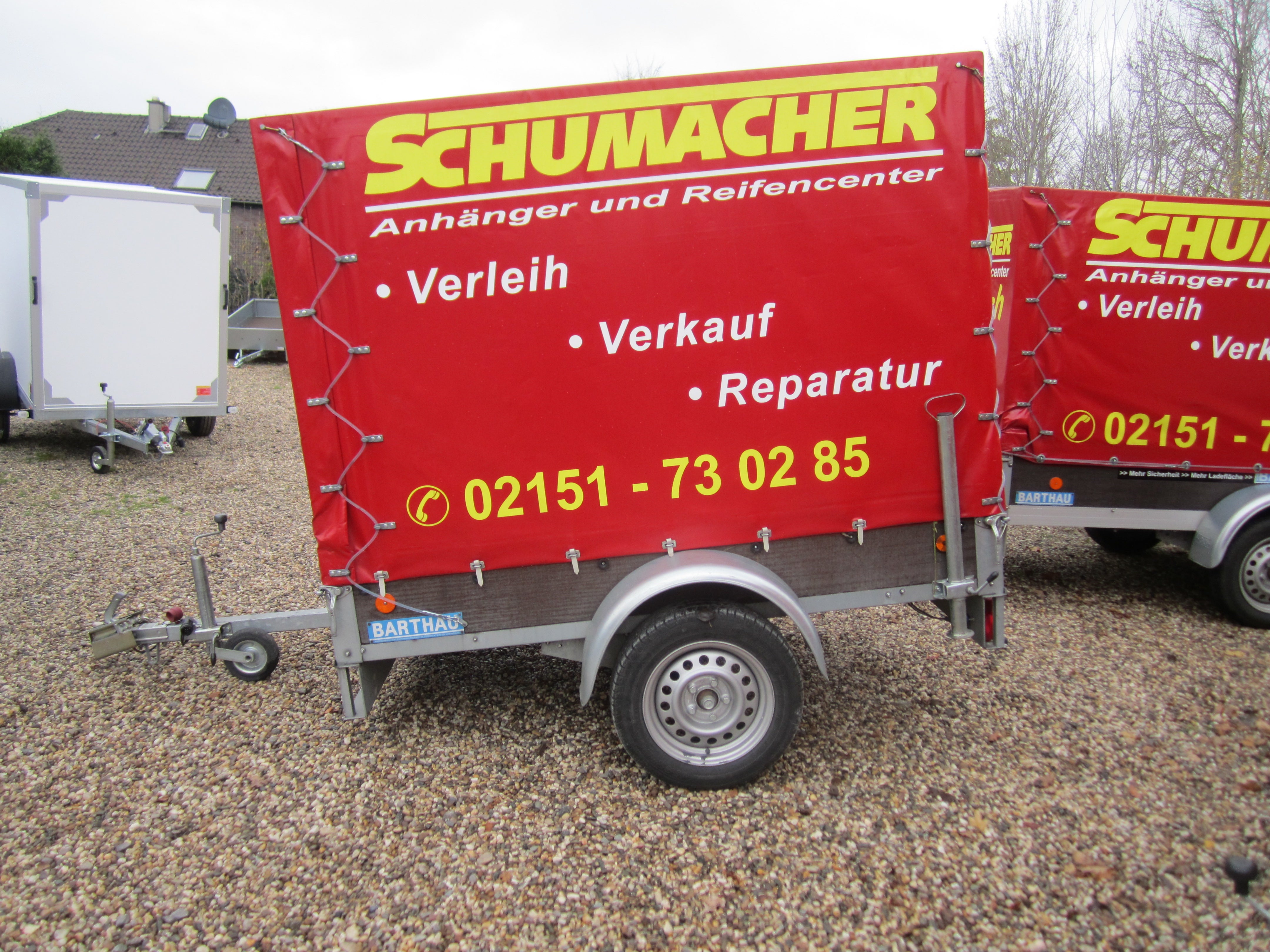 Anhänger Typ B / Planenanhänger / Umzugsanhänger / PKW-Anhänger - 750kg – 2