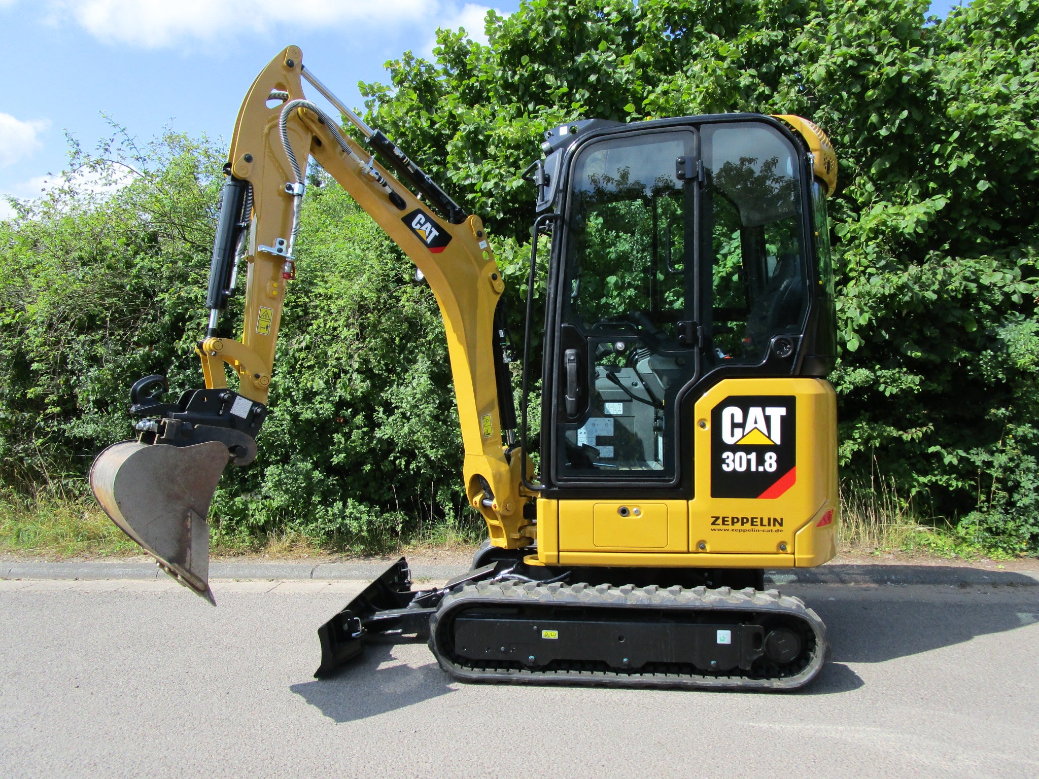 Mninbagger Caterpillar 301.8 – 2